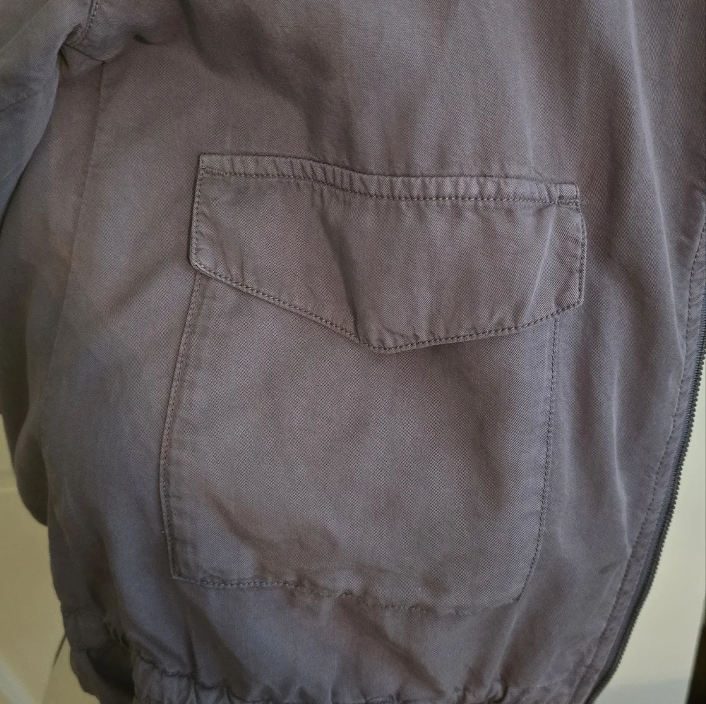 Sanctuary Women's Dusty Lavender Utility Jacket Sz L - Picture 5 of 6